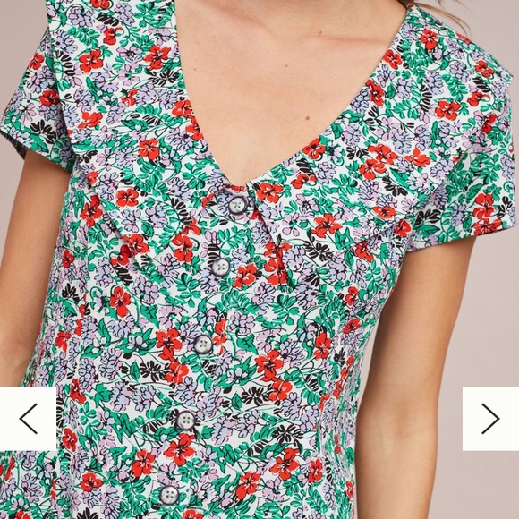 Anthropologie Austen Collared Blouse - Picture 2 of 12